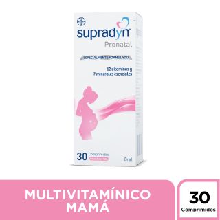 Supradyn Pronatal Multivitamínico - Caja 30 UN