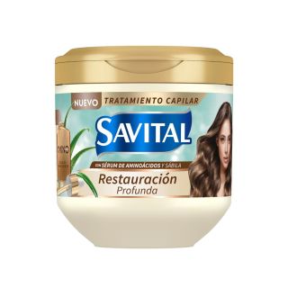 Savital Tratamiento Serúm de Aminoácidos y Sábila  - Frasco 425 ML
