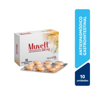 Muvett 300 Mg Tabletas De Liberación Prolongada - Blíster 10 UN