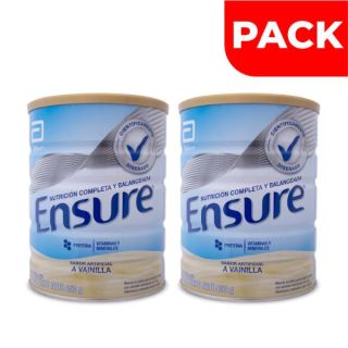 Dúo Pack Ensure Sabor Vainilla - Lata 850
