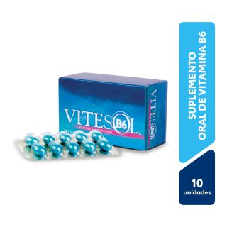 Vitesol B6 Cápsulas blandas - Blíster 10 UN