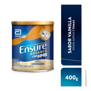 Ensure Advance Sabor Vainilla - Lata 400 G