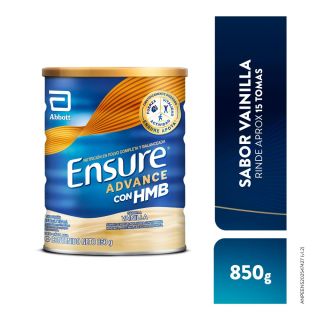 Ensure Advance Sabor Vainilla - Lata 850 G