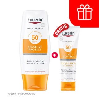 Eucerin Sun Lotion Textura Muy Ligera - Frasco 150 ML