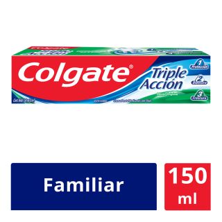 Crema Dental Colgate Triple Acción - Tubo 150 ML