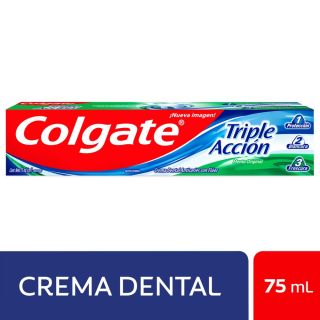 Crema Dental Colgate Triple Acción - Tubo 75 ML