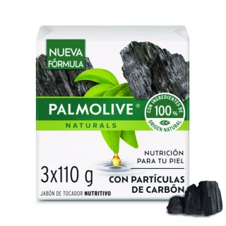 Palmolive Jabón Carbón 110 G - Pack 3 UN