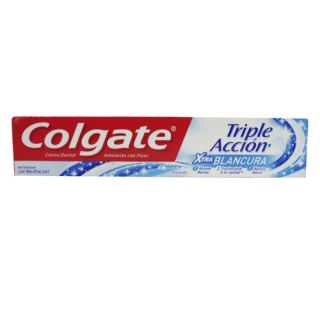 Colgate Crema Triple Acción Extra Blancura - Tubo 45Ml