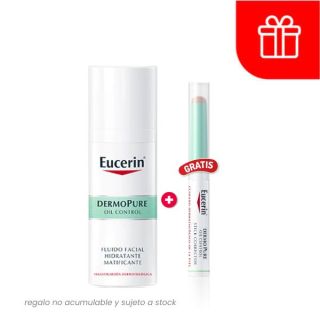 Eucerin Dermopure Fluido Facial Hidratante Matificante - Frasco 50 ML