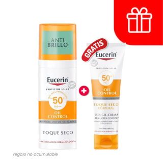 Eucerin Sun Oil Control F50+ - Frasco 50 ML