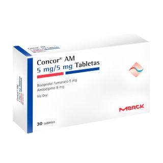 Concor AM 5 Mg/5 Mg Tabletas - Caja 30 UN