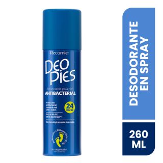 Recamier Deo Pies Actibacterial - Frasco 260 ML