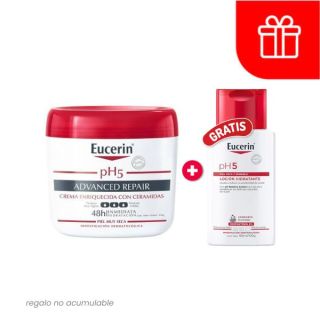 Crema Corporal Eucerin Reparadora pH5 - Pote 450 ML