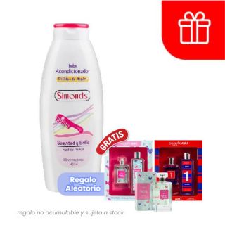 Acondicionador Simonds Brillitos Argán - Frasco 400 ML