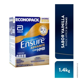 Ensure Advance Sabor Vainilla - Caja 1.4 KG