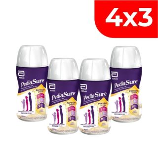 4x3 Pediasure Sabor Vainilla - Frasco 220 ML
