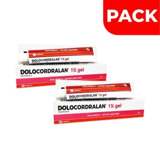 Dúo Pack Dolocordralan 1% Gel – Tubo 50 G