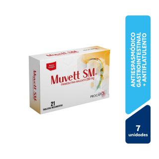 Muvett SM 200 Mg Tabletas Recubiertas - Blíster 7 UN