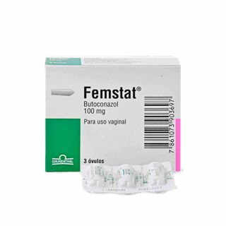 Femstat 100 mg Óvulos Vaginales - Caja 3 UN