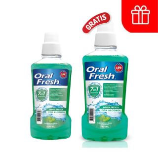 Oral Fresh Menta Fresh 7 en 1 - Frasco 500 ML
