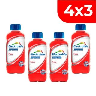 4x3 Electrolife Fresa - Frasco 625 Ml
