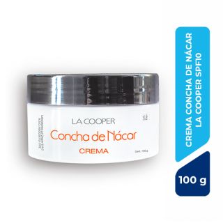 Crema Concha De Nacar La Cooper SPF 10 - Pote 100 G