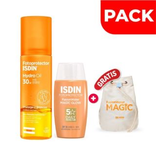 Pack Isdin Fotoprotector Hydro Oil SPF 30 200 ML + Hydro Oil SPF 30 200 ML - Pack 2 UN