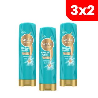 3x2 Acondicionador Sedal Células Madre - Frasco 340 Ml