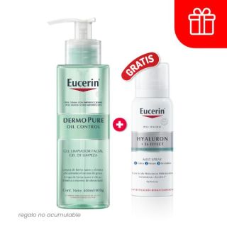 Eucerin Dermopure Gel Limpiador Facial - Frasco 400 ML