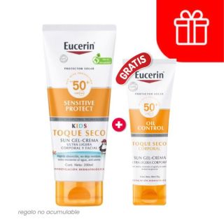 Protector Solar Eucerin Sensitive Protect Kids Sun Gel- Frasco 200 ML