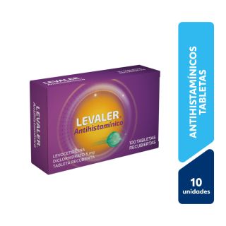 Levaler Antihistamínico 5 Mg Tabletas Recubiertas - Blíster 10 UN