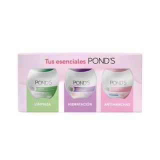Pond’s Clarant Estuche Cr Clarant 50 G/Cr C Pepino 50 G/Cr Hidratación 50 G – Pack 3 UN