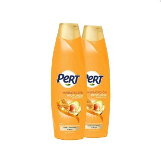 Dúo Pack Shampoo Pert Hidratación Profunda - Frasco 650 ML