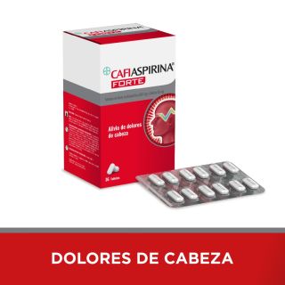 Cafiaspirina Forte 650mg + 65mg Tableta - Blíster 12 UN