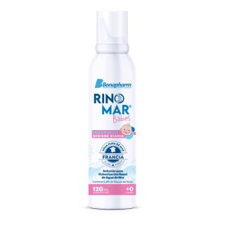 Solución Nasal Spray Rinomar Babies Isotonico Higiene Diaria - Frasco 120 ML