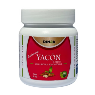 Yacón + Stevia - Frasco 80 Gr