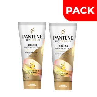 Pack Acondicionador Pantene Keratina- Frasco 250 ML