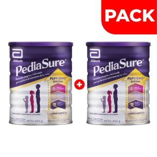 Dúo Pack Pediasure Triplesure Vainilla - Lata 850 G