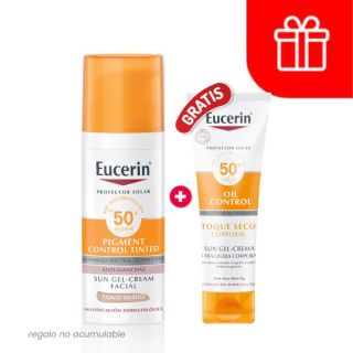Eucerin Sun Pigment Control Anti Manchas Tono Medio - Frasco 50 ML