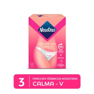 Parche Térmico Nosotras Calma-V - Caja 3 UN