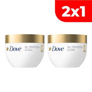 2x1 Mascarilla Capilar Dove Bond Intense Repair - Pote 250 G