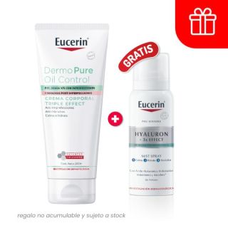 Eucerin Dermopure Triple Effect Crema Corporal - Frasco 200 ML