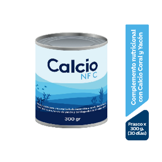 Calcio NF C Polvo Marino Sabor Vainilla - Frasco 300 G