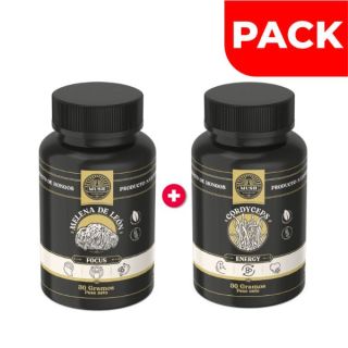 Mush Focus Melena De León & Cordcyeps - Pack 2 UN