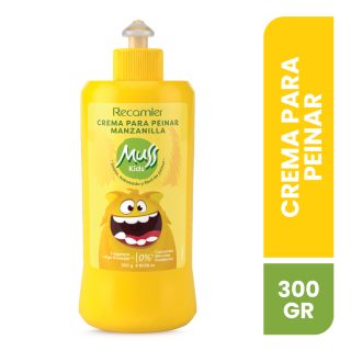 Muss Kids Crema para Peinar Manzanilla - Pote 300 G