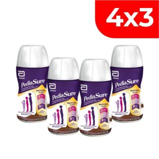 4x3 Pediasure Sabor Chocolate - Frasco 220 ML