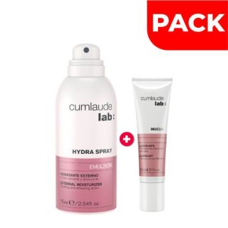 Pack Cumlaude Hydra Spray 75 ML + Lubricante Gel 30 ML - 2 UN