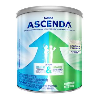 Ascenda Nestle Sabor vainilla - Lata 900 gr