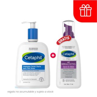 Cetaphil Limpiador Piel Graso - Frasco 473 ML