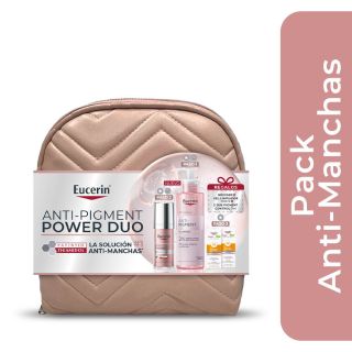 Pack Eucerin Antipigment Sérum + Gel Limpiador + Fotoprotección - 4 UN